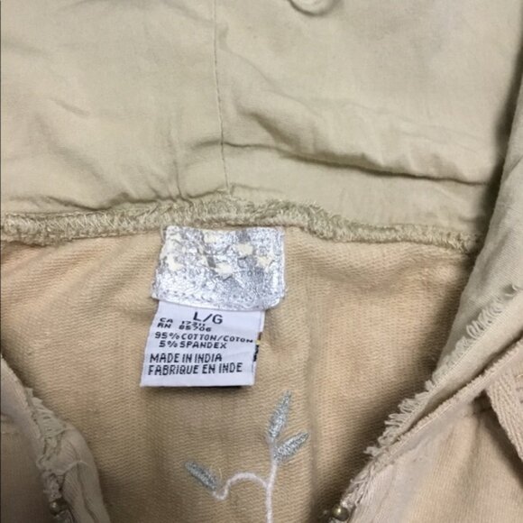 Y2K Buffalo Zippered Hoodie Size L - Picture 3 of 8